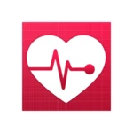 heart rate monitor bpm tracker android application logo